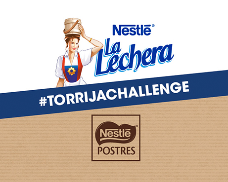 Diseño de la Camapaña Torrija Challenge de Nestlé La Lechera realizado por Nextmedia.