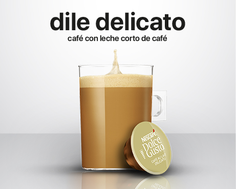 Diseño de la campaña Dile Delicato para Nescafé Dolce Gusto realizado por Nextmedia.