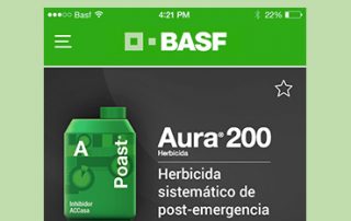 Thumbnail de la aplicación para BASF, desarrollada por el equipo de Digital Development and Strategy